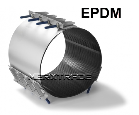 Reparatie koppeling 3 delig EPDM