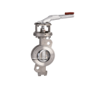 High Performance butterfly valve Stainless-steel with handlever-FIRE SAFE