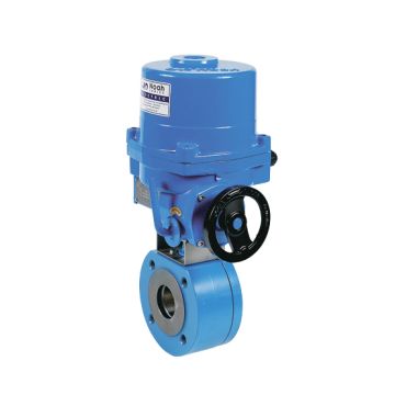 Ball valve wafer  ADLER steel electric actuated ATEX 230V AC
