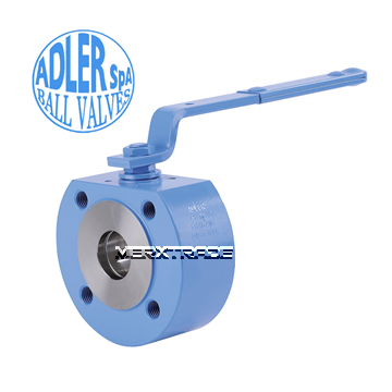 ADLER Ball Valve Wafer kogelkraan tussenklem bolkraan kogelafsluiter fire safe staal 720