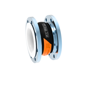 Stenflex compensator type Ai-1 met PTFE liner en EPDM buitenkant, flenzen PN10/16, trelleborg, willbrandt,