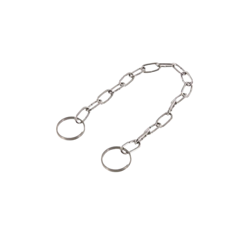 Camlock coupling chain stainless steel Saflok cam & groove