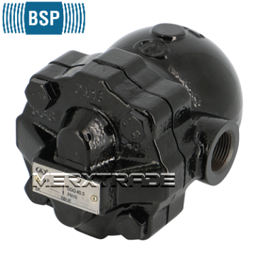 Condenspot vlotter vlottercondenspot mechanische draadaansluiting BSPP nodulair gietijzer steamtrap threaded mechanical 1032 1031E eriks econosto SK51