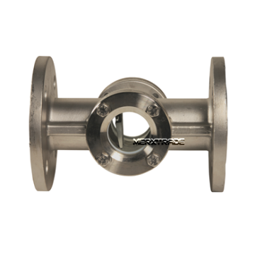 Kijkglas inspectieglas met flenzen roestvaststaal DIN ANSI 150lbs sight glass stainlesssteel 1238235000
