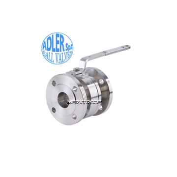 Kogelkraan ADLER FM2 2-delig Fire Safe RVS PN40