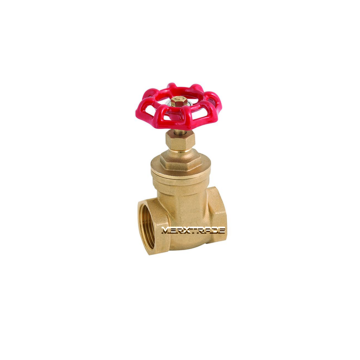 Gate valve brass / PTFE seal thread BSPP PN20
