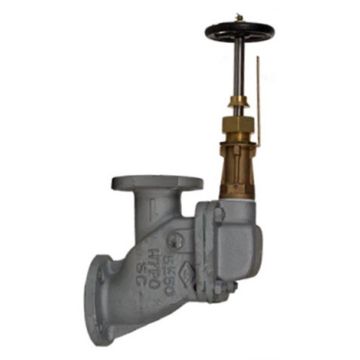 Storm valve-JIS-10K-Cast.steel-Angle-inclu. Shut.Off.Device