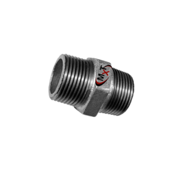 double nipple Hexagon malleable cast iron