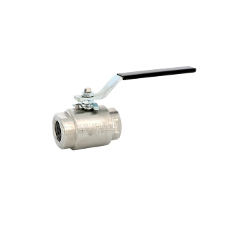 Kogelkraan 2 delig RVS  800 LBS BSP-Fire safe [ Europees product ]