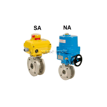 kogelkraan tussenklem wafer aandrijving elektrisch 230Volt roestvaststaal ball valve wafer electric actuator 771XS
