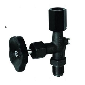 Pressure gauge valve steel internal/external thread