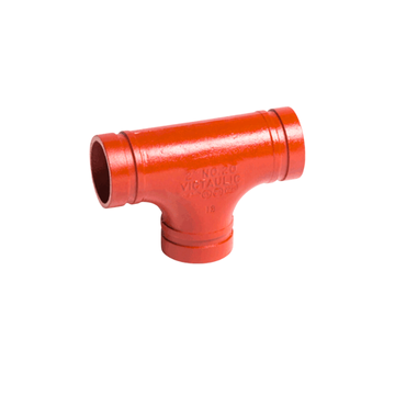 Victaulic Style 20 T-piece Orange Grooved pipe