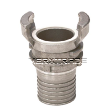 Hose coupling with lock and collar Guillemin