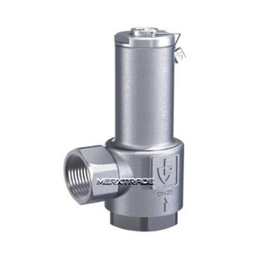 overstort ventiel overstortklep roestvaststaal RVS Goetze overflow valve stainlesssteel angle 417