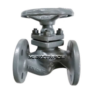 Plunjerafsluiter flens gietijzer piston valve flanged cast iron RF PN16 YVN-3