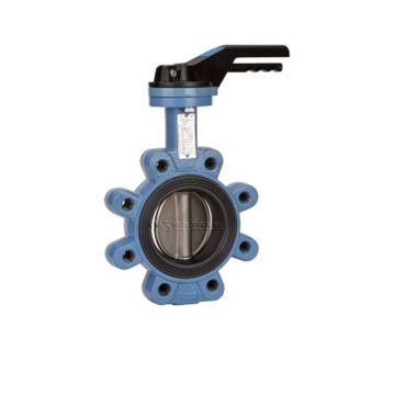 Vlinderklep LUG type handgreep GGG50 staal RVS stainless steel EPDM PN10 PN16 butterfly valve lever 1164 MXT67301164