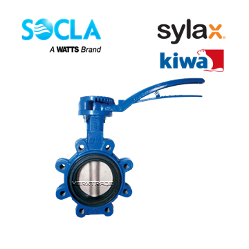 Lug type, vlinderklep draadgaten, sylax, socla, watts, 5720LUG, 6420, 6430, 714MH, 719MH, 6831, vlinderklep lug type, ebro, bray, econosto, eriks,