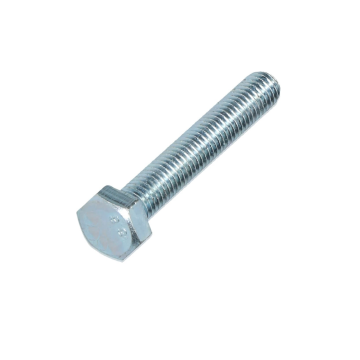 Hexagon screw, hexagon bolt, DIN 931, ISO 4014, bolts steel zinc plated