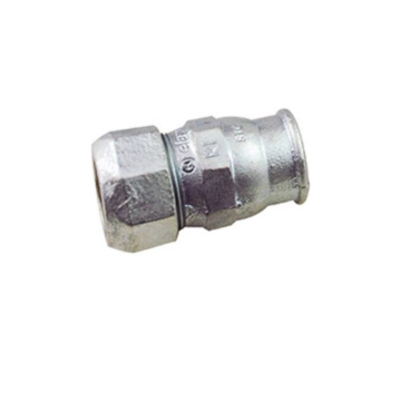 Dresser compression coypling, primofit adapters GF, transitions couplings, PRIMOFIT Female Adaptor galvanised, Internal thread Rp according to EN 10226-1, 