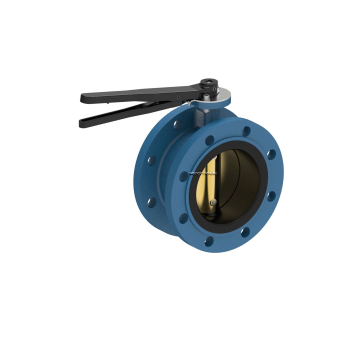 double flanged butterfly valve, type 4620 4621, ductile body, aluminium bronze, stainless steel, hull butterfly valve for marine and industry, eriks econosto