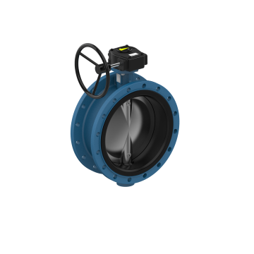 double flanged butterfly valve , double flanged scrubber valve, super duplex econ double butterfly valve, double butterfly valve with lever, double butterfly valve with lever, bare shaft, econsuper duplex, econ6022, econ 6021