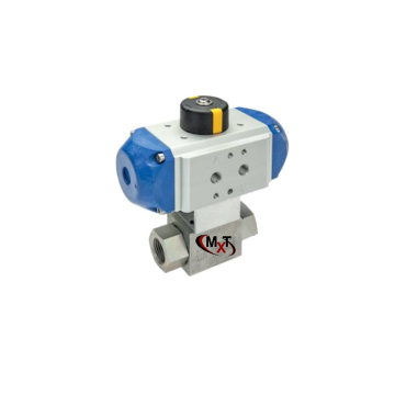 kogelkraan hogedruk hydraulischekogelkraan hydroliek luchtbediening ball valve high pressure pneumatic 1950022