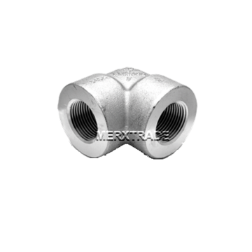Elbow female thread NPT  90 degrees angle stainless steel 316L 3000lbs 150bar