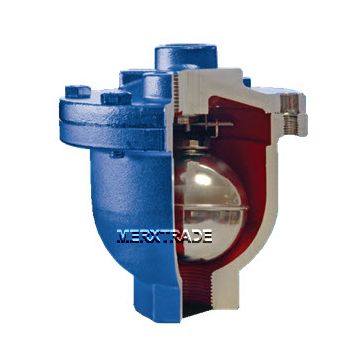 Air vent stainless steel thread vertical 