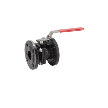 Kogelkraan flens 2 delig staal PN16/40 Fire Safe