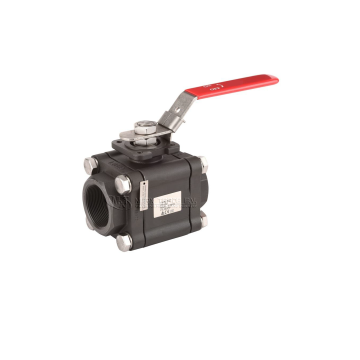 kogelkraan kogelafsluiter bolkraan draad BSP NPT soklas staal 3delig stomplas econosto ball valve socketweld buttweld NPT thread BSP 702