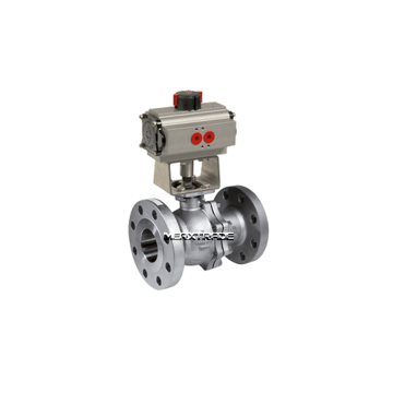 kogelkraan luchtbediend roestvaststaal rvs pneumatisch ANSI300lbs bolkraan kogelafsluiter 316 ball valve 3000psi pneumatic air