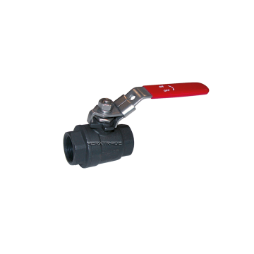 Ball valve 2 piece long thread Carbon steel BSP
