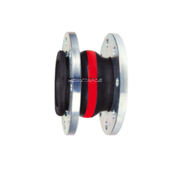 Compensator, bellows, wras, flexible, rubber, flanged, galvinized steel, PN16 flanged, industrial