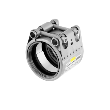 Norma combi grip pipe coupling, plastic to metal, straub type combi grip, plastc pipe connection to steel pipe connection, PU pipe, 