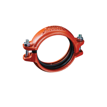victaulic FireLock EZ™ Style 009N installatie klaar koppeling, victaulic pijpkoppeling, epoxy coating,rode koppeling