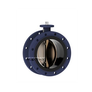 Butterfly valve double flanges, econ 4620, maritime, ductile iron, bronze disc, NBR seat, Eriks, wouter witzel,
