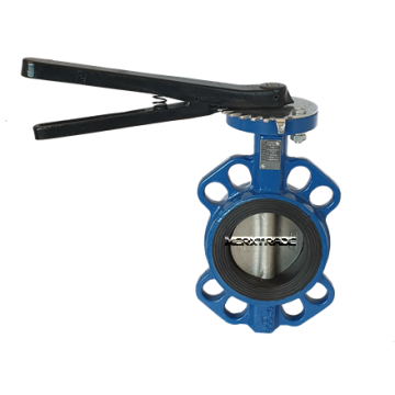vlinderklep tussenklem nodulair gietijzer rvs nbr epdm butterfly valve ductile iron wafer 57 58