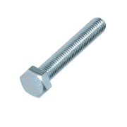 Hexagonal head bolt zinc plated steel 8.8 DIN 933/ISO 4017 - M8