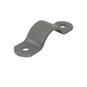 Pipe clamp bracket black steel (1 pcs)