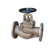 Globe valve straight  flanged stop type bronze Rg5 PN10/16