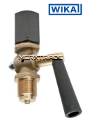 Pressure.gauge valve brass clamping socket / spigot 
