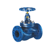 Globe valve flanged fixed.disc cast steel / stainless.st PN40 (PN16)