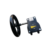 Gearbox Rotork Quarter-turn Aluminium platesteel handwheel