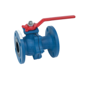 Ball valve flanged lever 2 piece Steel/Stain.St./PTFE ANSI300# High Temperature