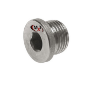 Plug blind hexagon socket collar stainless steel-1.4571-316Ti