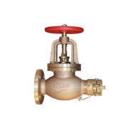 Fire fighting hose valve straight bronze flanged with Nakajima coupling JIS 10K