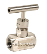 Needle valve female thread BSPP - stainless steel 316 - PN400