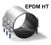 Reparatie koppeling 2 delig RVS.304/EPDM HT PN3/4/6/10 lengte 600mm