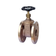 Gate valve type 291 short patern bronze Rg5 flanged PN10/16