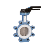Butterfly valve LUG type lever excellence range GGG50/Stainless.st/Teflon PN10/16